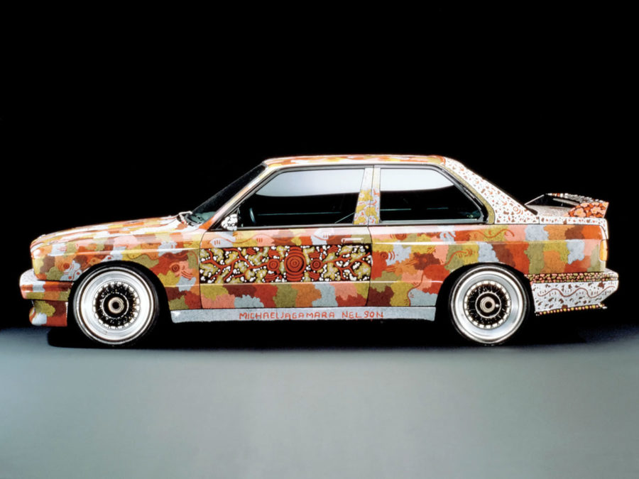 michael jagamara nelson bmw art car 1989