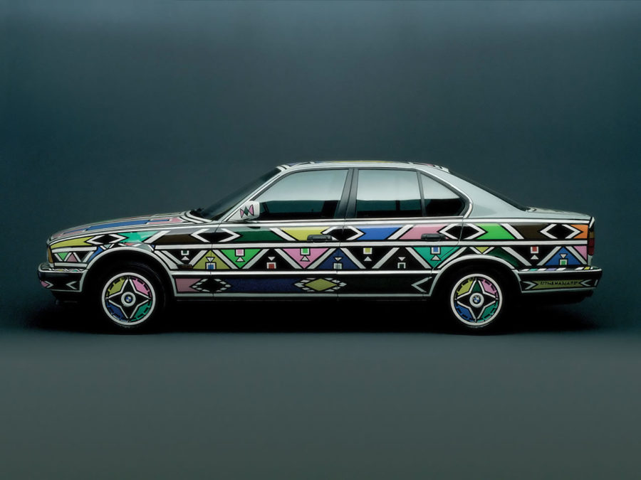 esther mahlangu bmw art car 1991