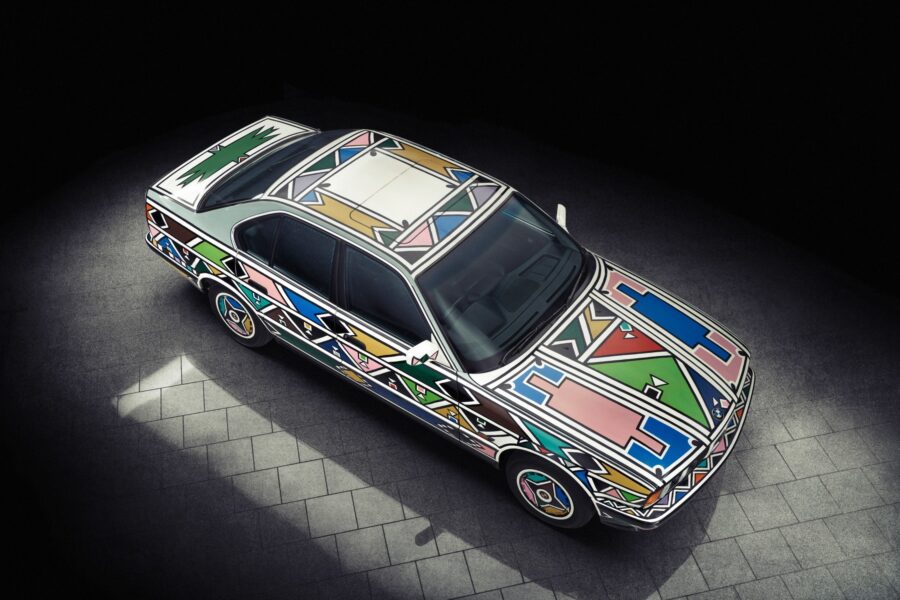 Esther Mahlangu exhibition in Cape Town