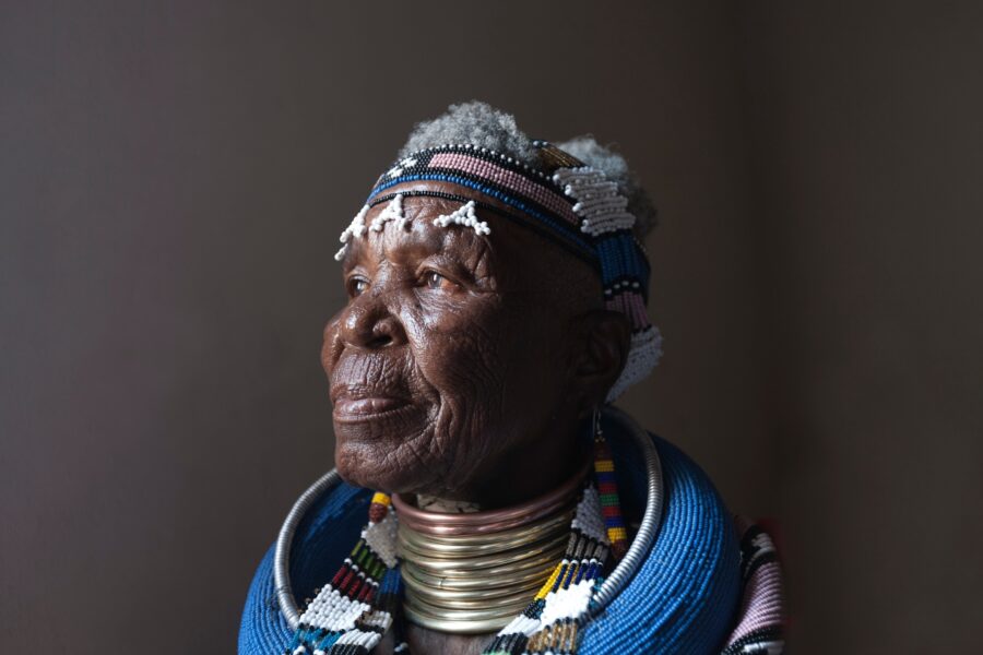 Esther Mahlangu exhibition in Cape Town